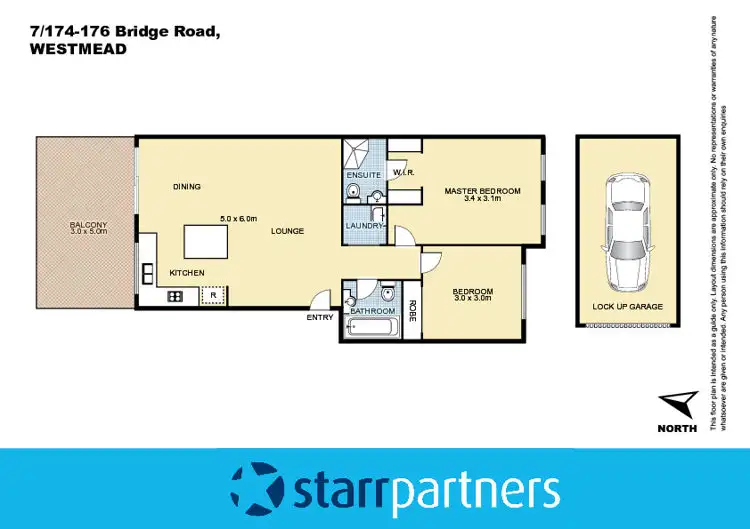 Floorplan of Homely unit listing, 7/174-176 Bridge Road, Westmead NSW 2145
