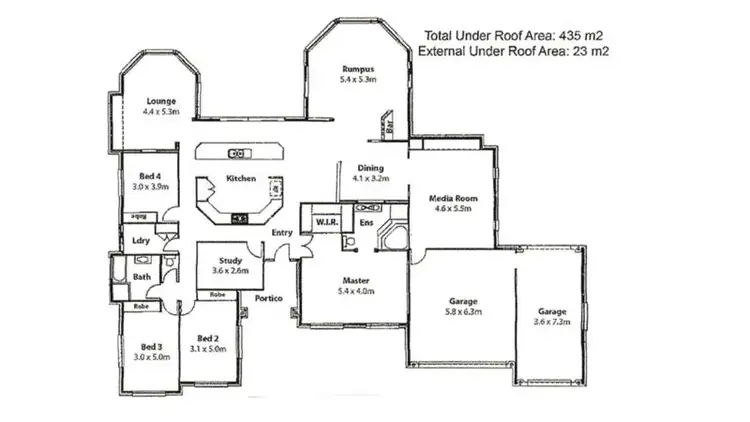 Floorplan of Homely house listing, 144 Corvus Drive, Cashmere QLD 4500