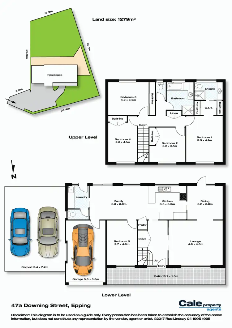 Floorplan of Homely house listing, 47A Downing Street, Epping NSW 2121