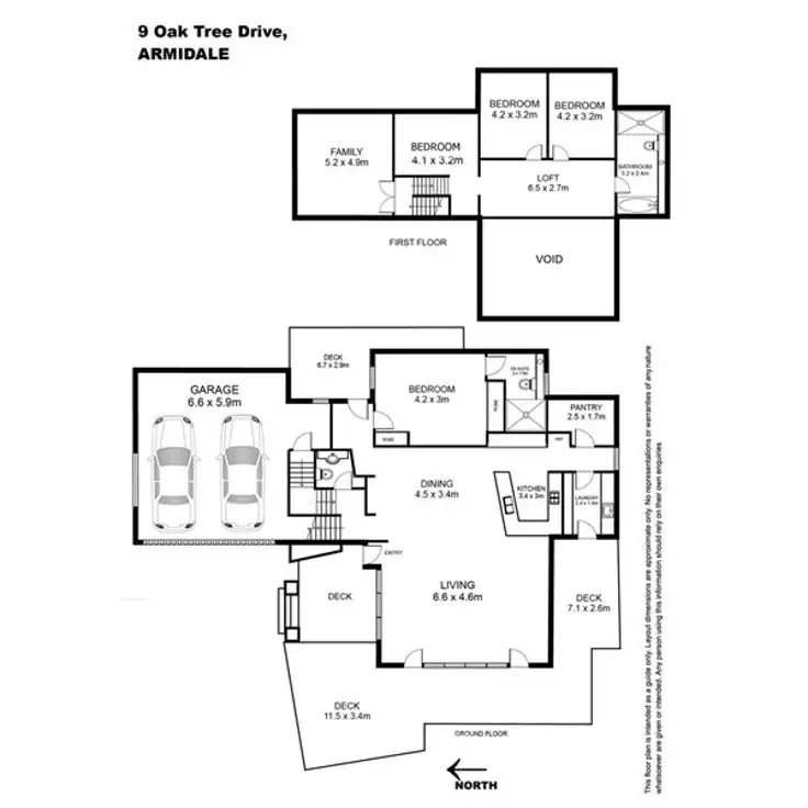 Floorplan of Homely house listing, 9 Oak Tree Drive, Armidale NSW 2350