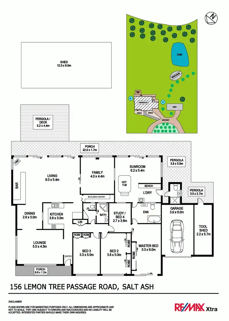 Floorplan of Homely house listing, 156 Lemon Tree Passage Road, Salt Ash NSW 2318