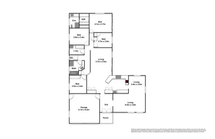 Floorplan of Homely house listing, 10 Dune Vista Drive, Bokarina QLD 4575