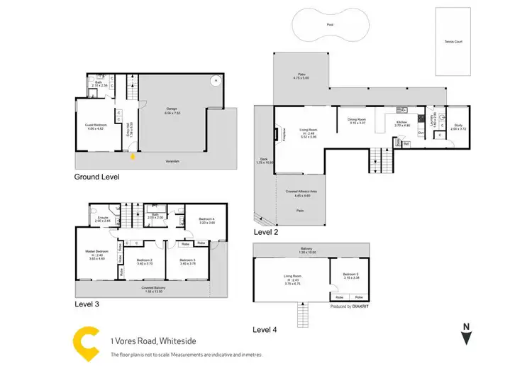 Floorplan of Homely house listing, 1 Vores Road, Whiteside QLD 4503