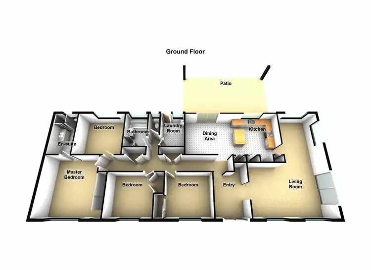 Floorplan of Homely house listing, 36 Marks Road, Burpengary QLD 4505