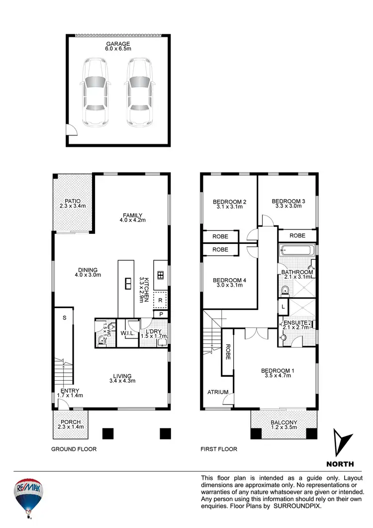 Floorplan of Homely house listing, 14 Alderton Drive, Colebee NSW 2761
