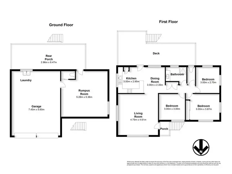 Floorplan of Homely house listing, 6 Sylvester Drive, Kallangur QLD 4503