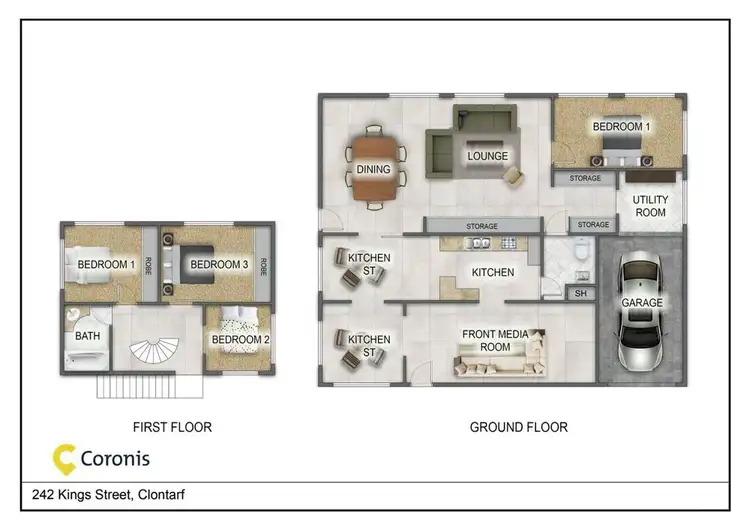 Floorplan of Homely house listing, z242 King Street, Clontarf QLD 4019