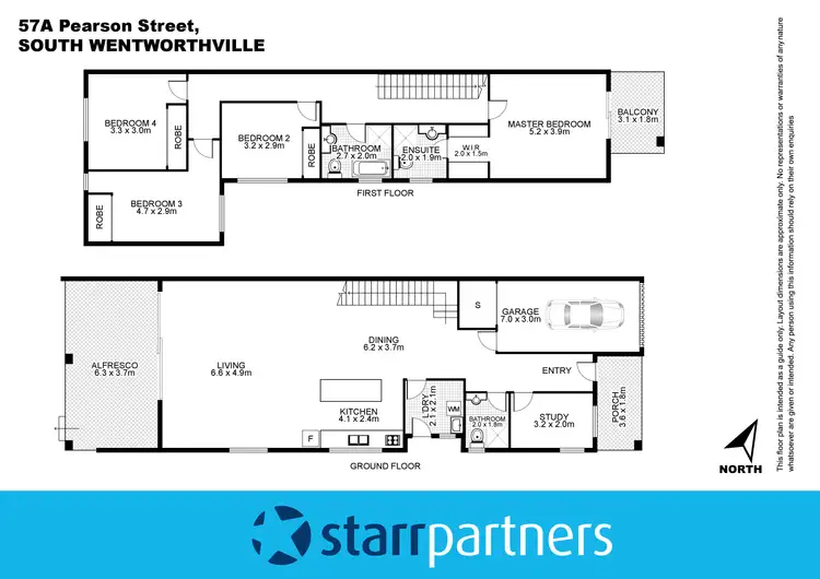 Floorplan of Homely house listing, 57a Pearson Street, South Wentworthville NSW 2145