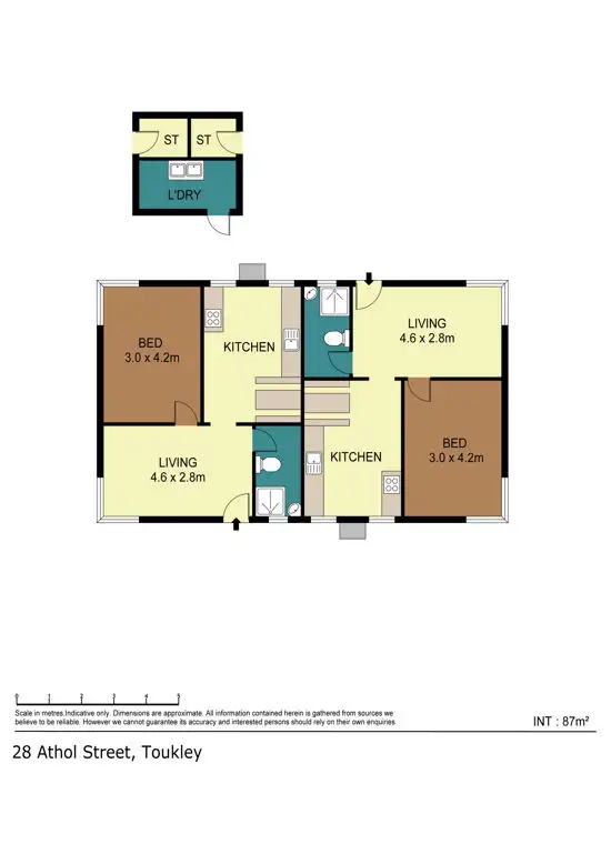Floorplan of Homely house listing, 28 Athol Street, Toukley NSW 2263