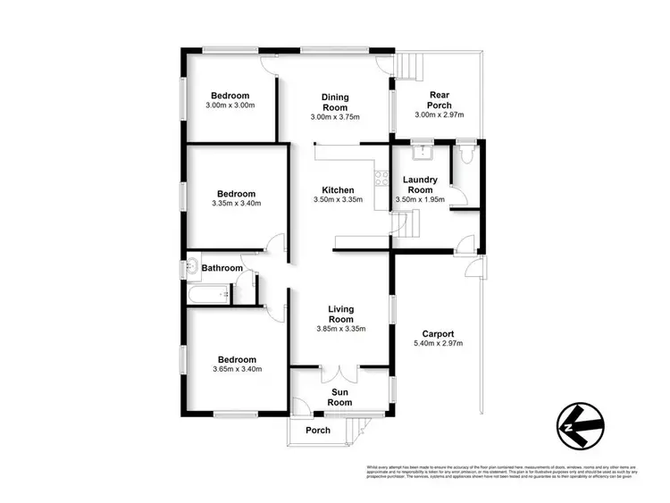 Floorplan of Homely house listing, 150 School Road, Kallangur QLD 4503