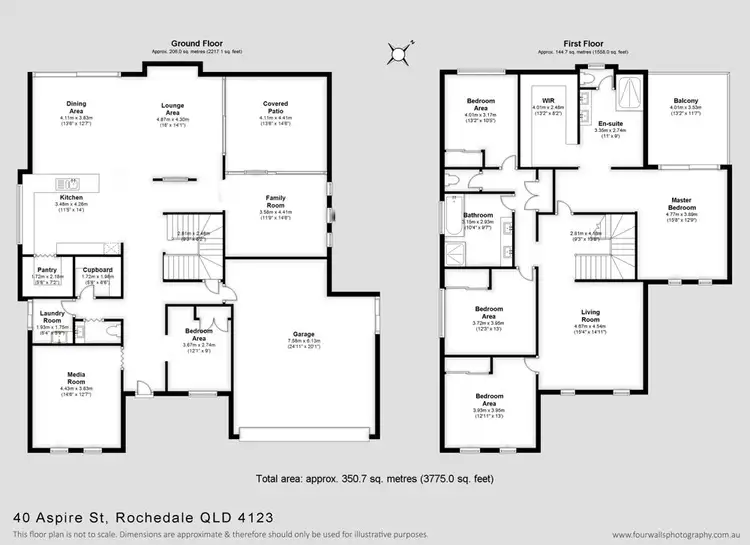 Floorplan of Homely house listing, 40 Aspire Street, Rochedale QLD 4123