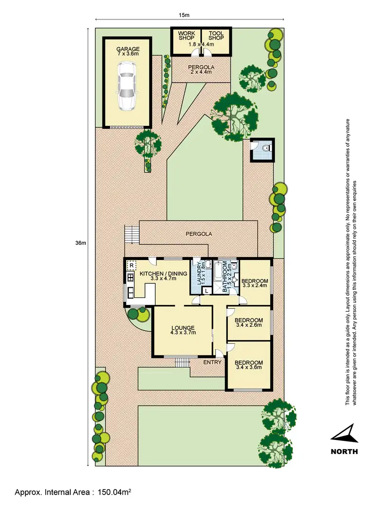 Floorplan of Homely house listing, 25 Highlands Crescent, Blacktown NSW 2148