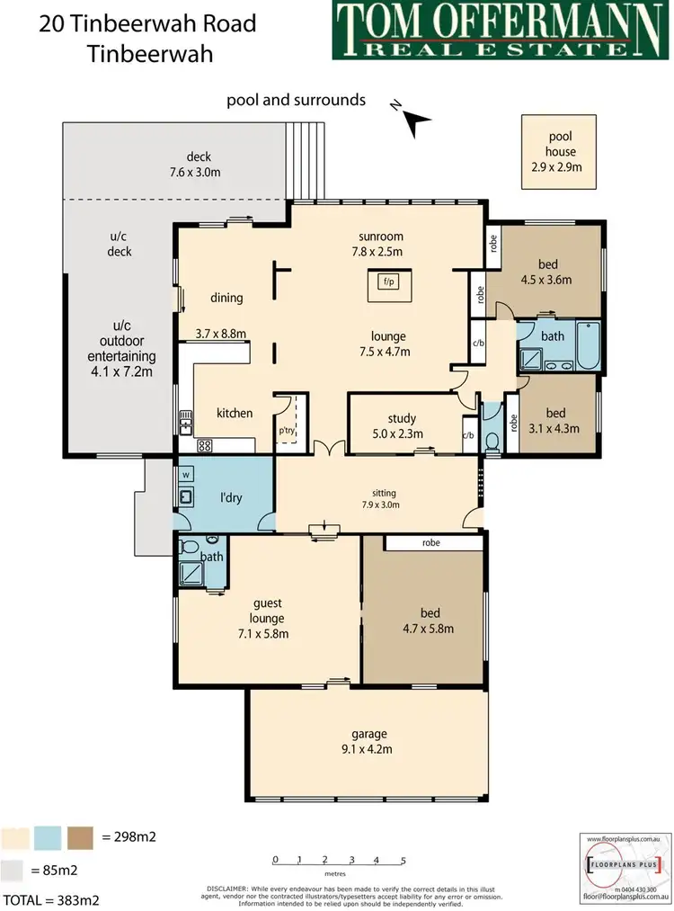 Floorplan of Homely house listing, 20 Tinbeerwah Road, Tinbeerwah QLD 4563