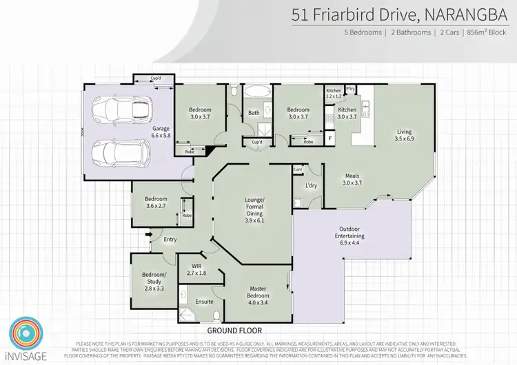 Floorplan of Homely house listing, 51 Friarbird Drive, Narangba QLD 4504