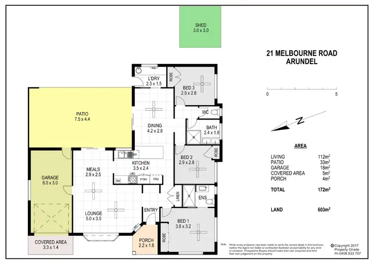 Floorplan of Homely house listing, 21 Melbourne Rd, Arundel QLD 4214