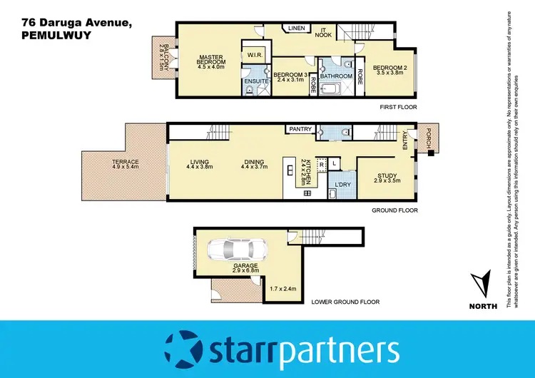 Floorplan of Homely house listing, 76 Daruga Avenue, Pemulwuy NSW 2145