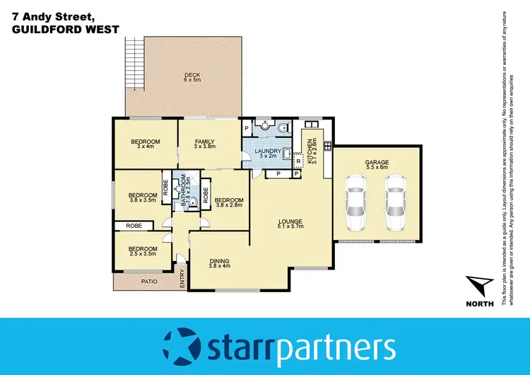 Floorplan of Homely house listing, 7 Andy Street, Guildford NSW 2161