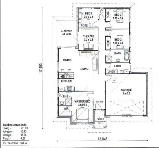 Floorplan of Homely house listing, 9 Feather Court, Morayfield QLD 4506