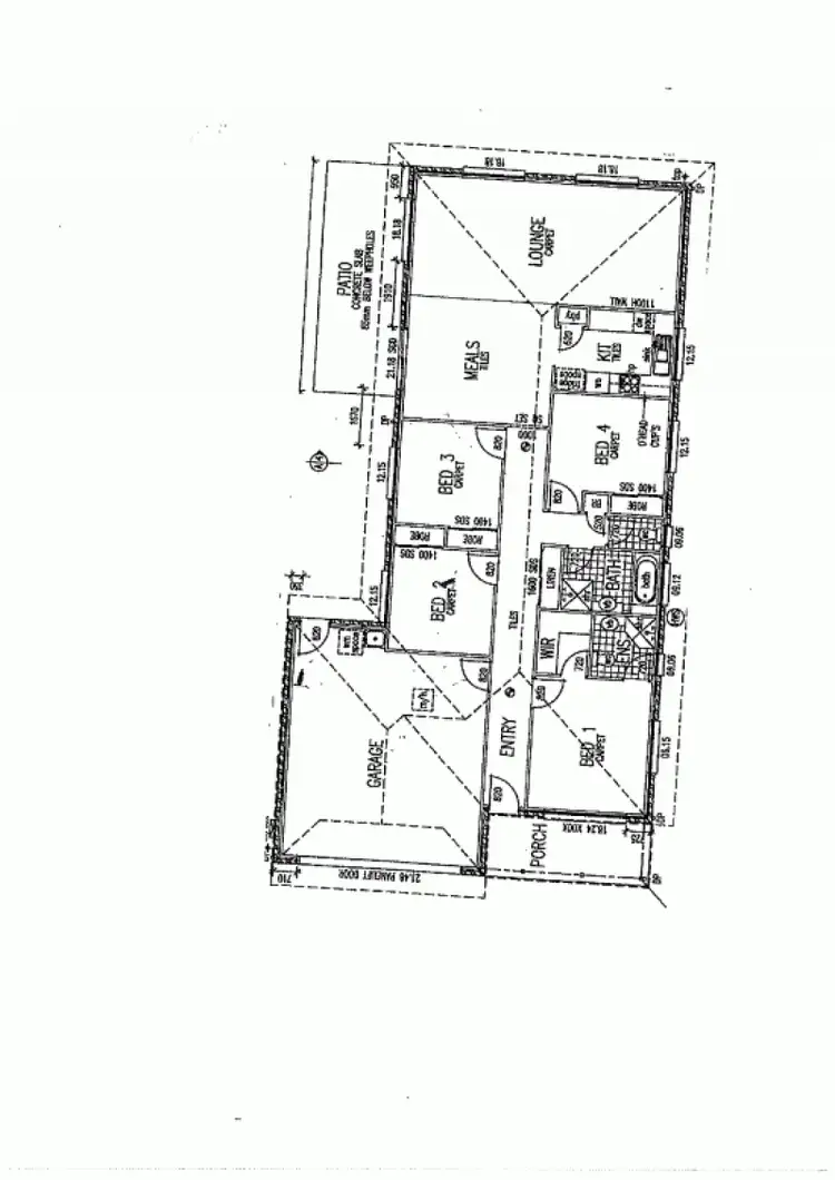 Floorplan of Homely house listing, 12 Ardara St, Bracken Ridge QLD 4017