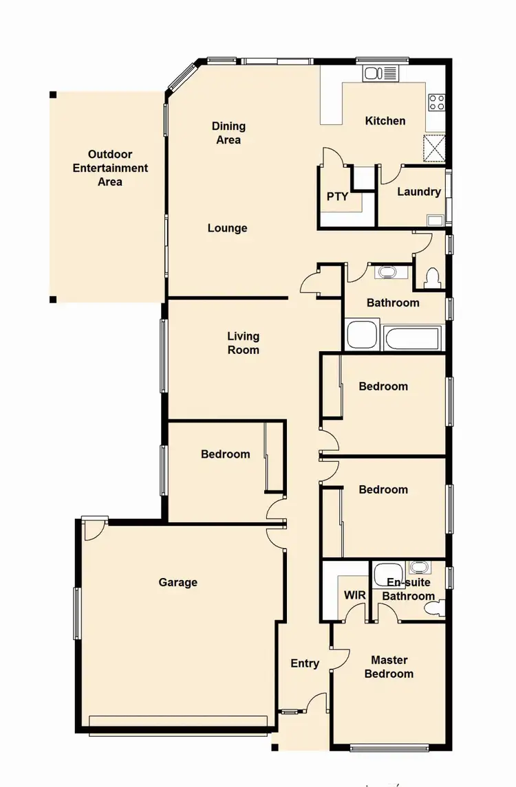 Floorplan of Homely house listing, z19 Schoolside Place, Bracken Ridge QLD 4017