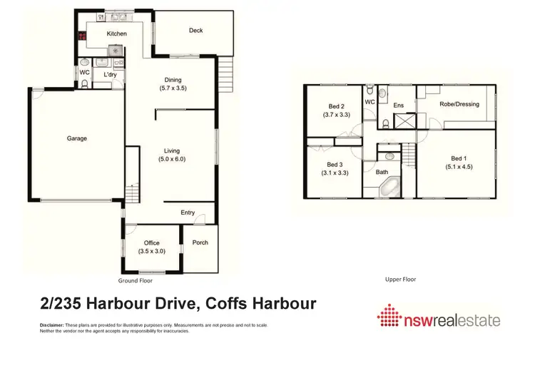 Floorplan of Homely house listing, 2/235 Harbour Drive, Coffs Harbour NSW 2450