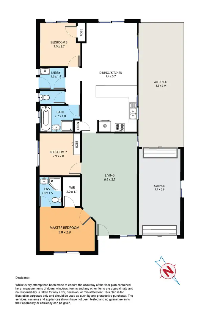 Floorplan of Homely house listing, 5/17A Breakfast Road, Marayong NSW 2148