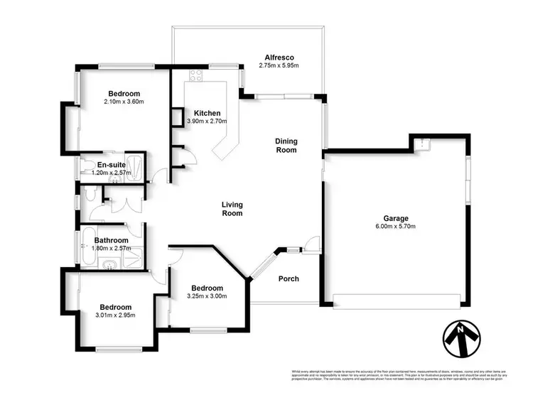 Floorplan of Homely house listing, 112 Ruby Street, Caboolture QLD 4510