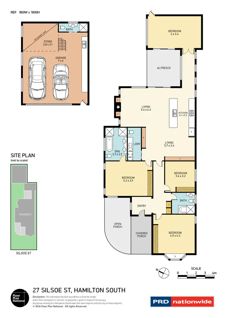 Floorplan of Homely house listing, 27 Silsoe Street, Hamilton South NSW 2303
