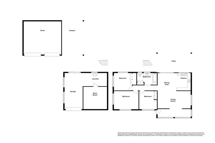 Floorplan of Homely house listing, z32 Windsor Street, Slacks Creek QLD 4127