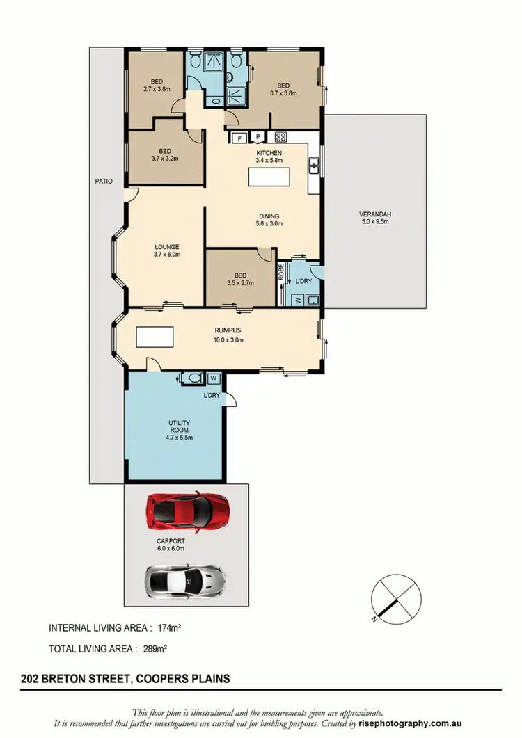 Floorplan of Homely house listing, 202 Breton Street, Coopers Plains QLD 4108