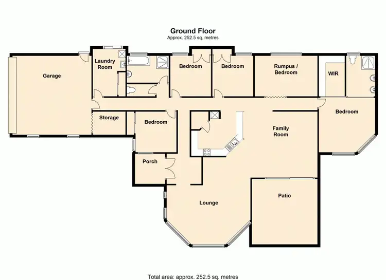Floorplan of Homely house listing, 6 Condor Drive, Coomera QLD 4209