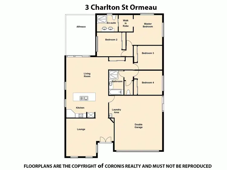Floorplan of Homely house listing, 3 Charlton Crescent, Ormeau QLD 4208