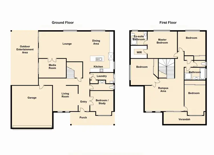 Floorplan of Homely house listing, 4 Lucas St, Scarborough QLD 4020