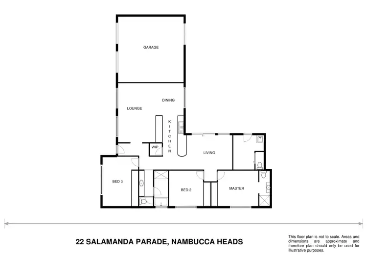 Floorplan of Homely house listing, 22 Salamanda Parade, Nambucca Heads NSW 2448