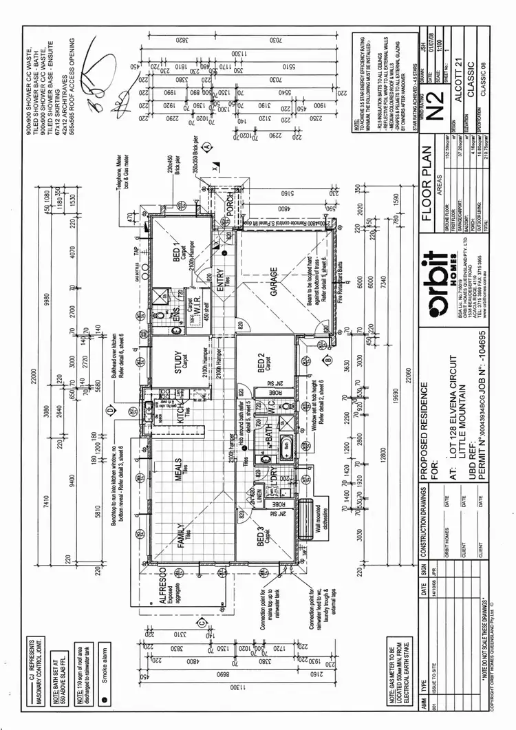 Floorplan of Homely house listing, 40 Elvena Circuit, Little Mountain QLD 4551