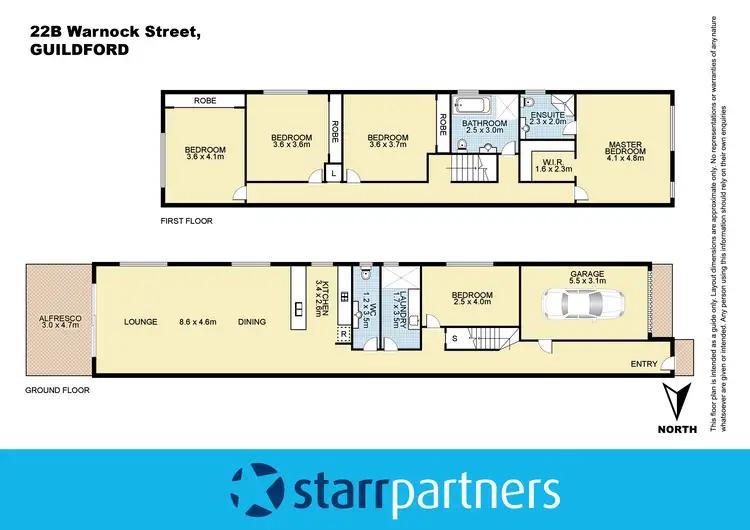 Floorplan of Homely house listing, 22B Warnock Street, Guildford NSW 2161
