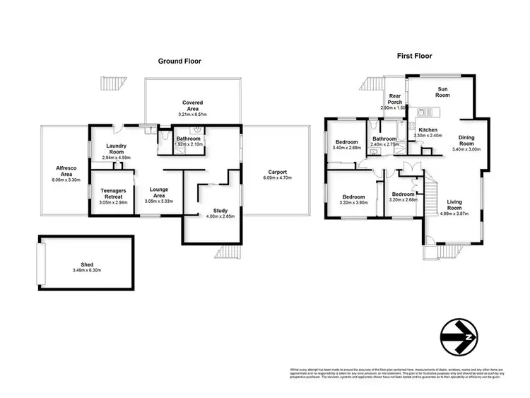 Floorplan of Homely house listing, 3 Moutara Street, Kallangur QLD 4503