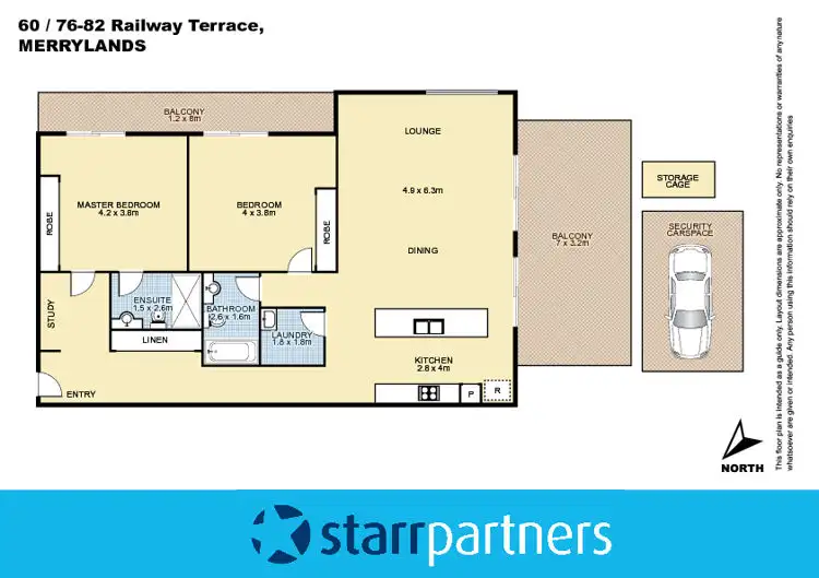 Floorplan of Homely unit listing, 60/76-84 Railway Terrace, Merrylands NSW 2160
