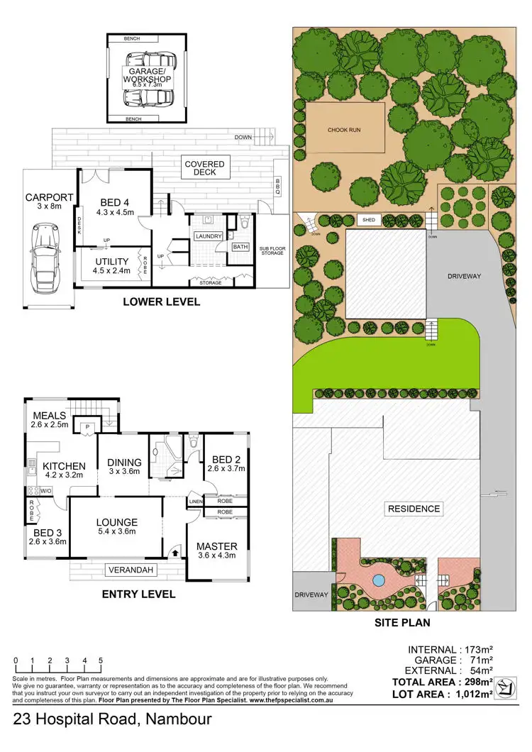 Floorplan of Homely house listing, 23 Hospital Road, Nambour QLD 4560