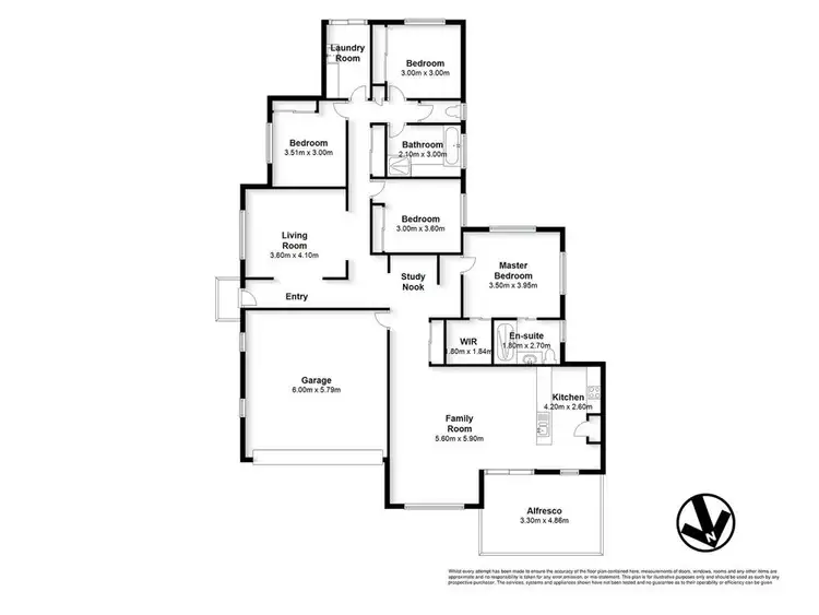 Floorplan of Homely house listing, 59 Ningi Esplanade, Ningi QLD 4511