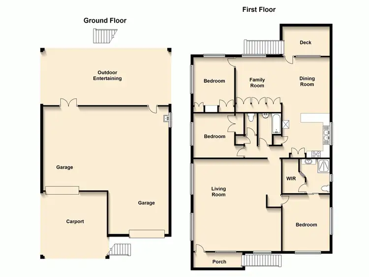 Floorplan of Homely house listing, 21 Gray Street, Carina QLD 4152