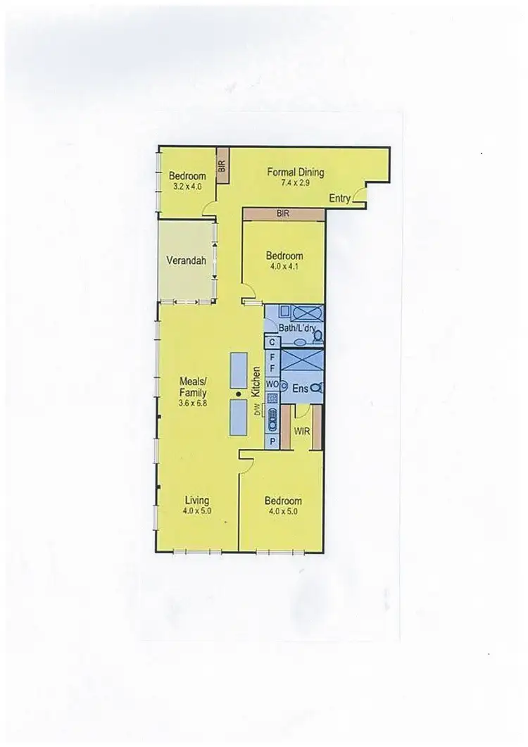 Floorplan of Homely house listing, 221/14 Milford Street, Islington NSW 2296