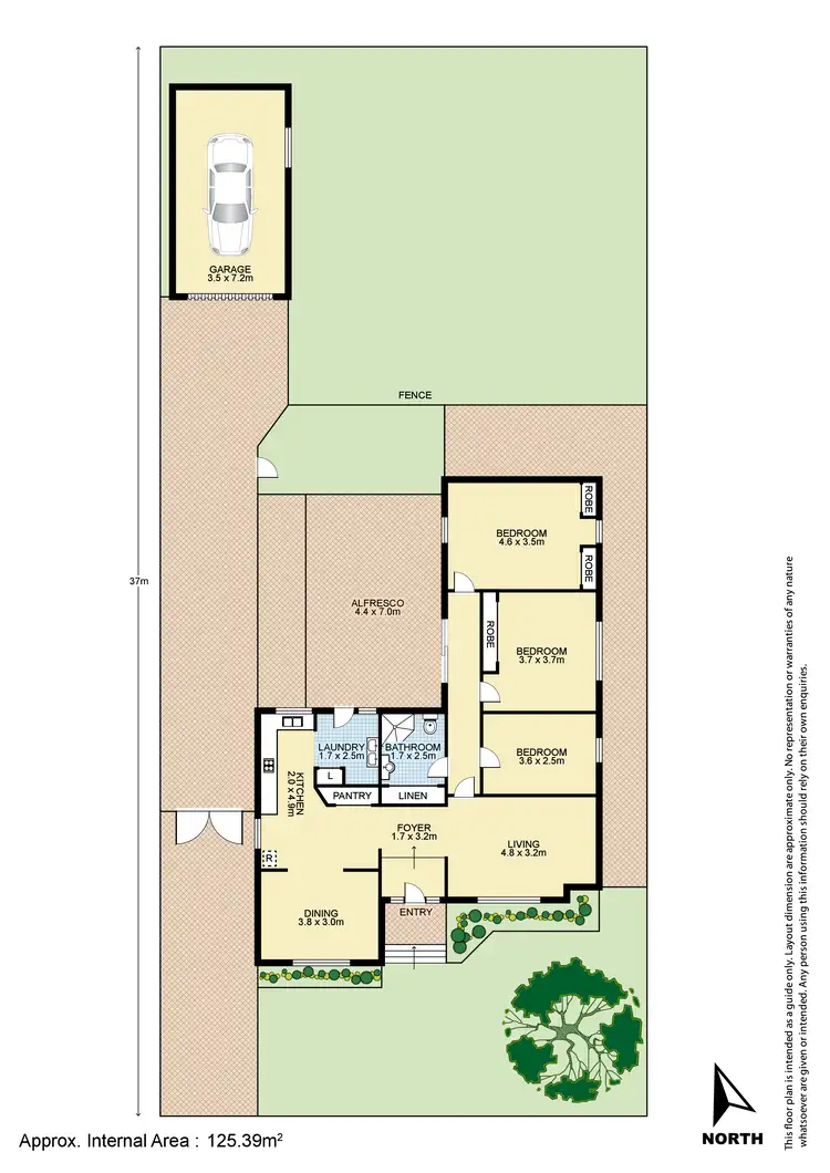 Floorplan of Homely house listing, 26 Robyn Street, Blacktown NSW 2148