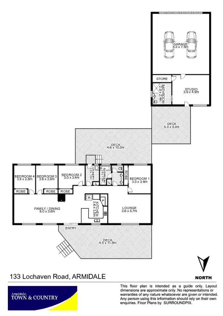 Floorplan of Homely house listing, 133 Lochaven Road, Dangarsleigh NSW 2350