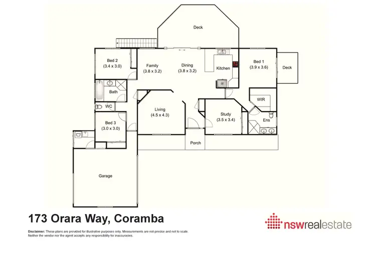 Floorplan of Homely rural property listing, 173 Orara Way, Coramba NSW 2450