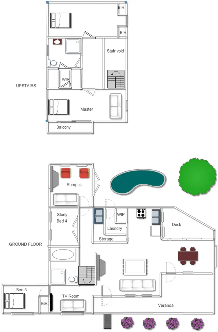Floorplan of Homely house listing, 124 Merryville Drive, Murrumbateman NSW 2582
