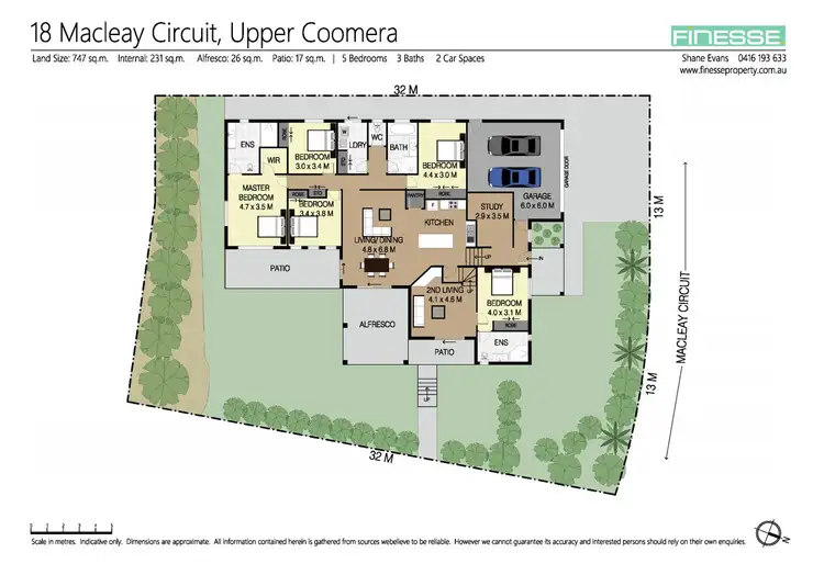 Floorplan of Homely house listing, 18 Macleay Circuit, Upper Coomera QLD 4209
