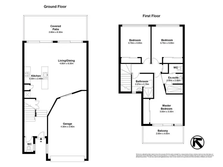 Floorplan of Homely unit listing, 2/1 Sovereign Street, Indooroopilly QLD 4068