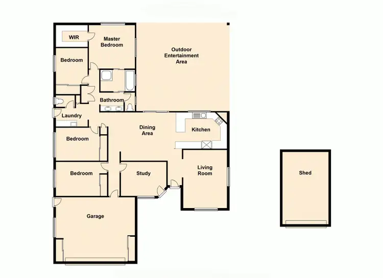 Floorplan of Homely house listing, z16 Magna Place, Bracken Ridge QLD 4017