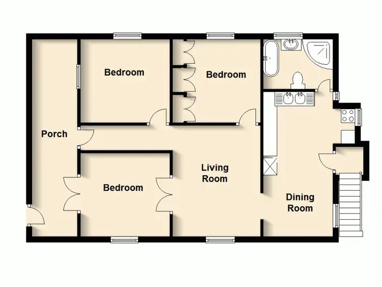 Floorplan of Homely house listing, 29 Hampson Street, Kelvin Grove QLD 4059